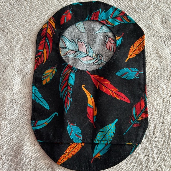 Colorful Handmade/Handcrafted Ostomy covers - Picture 7 of 9